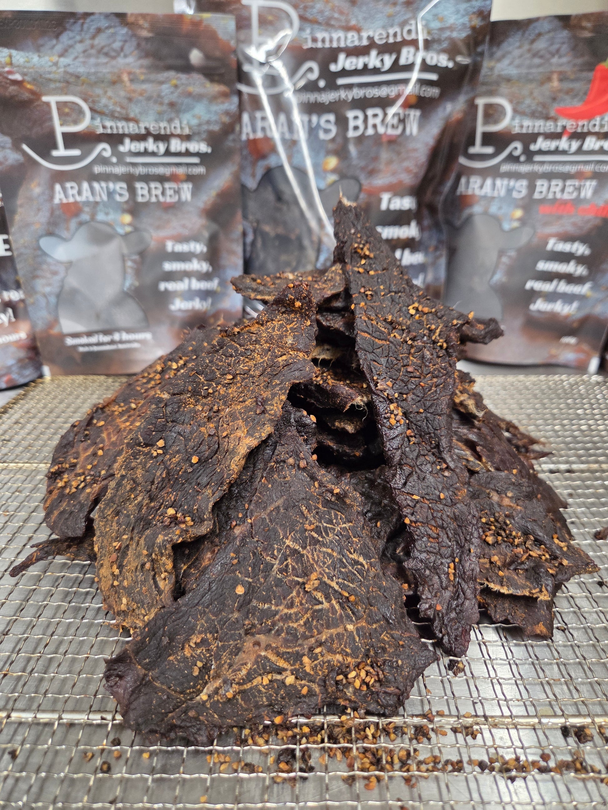 Aran's Brew Beef Jerky - Chilli 100g
