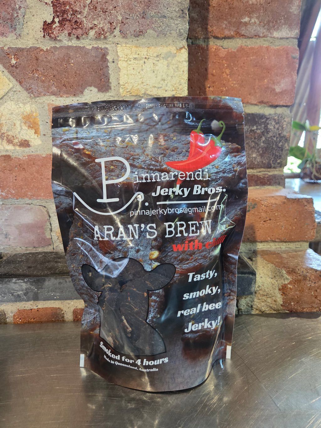 Aran's Brew Beef Jerky - Chilli 500g
