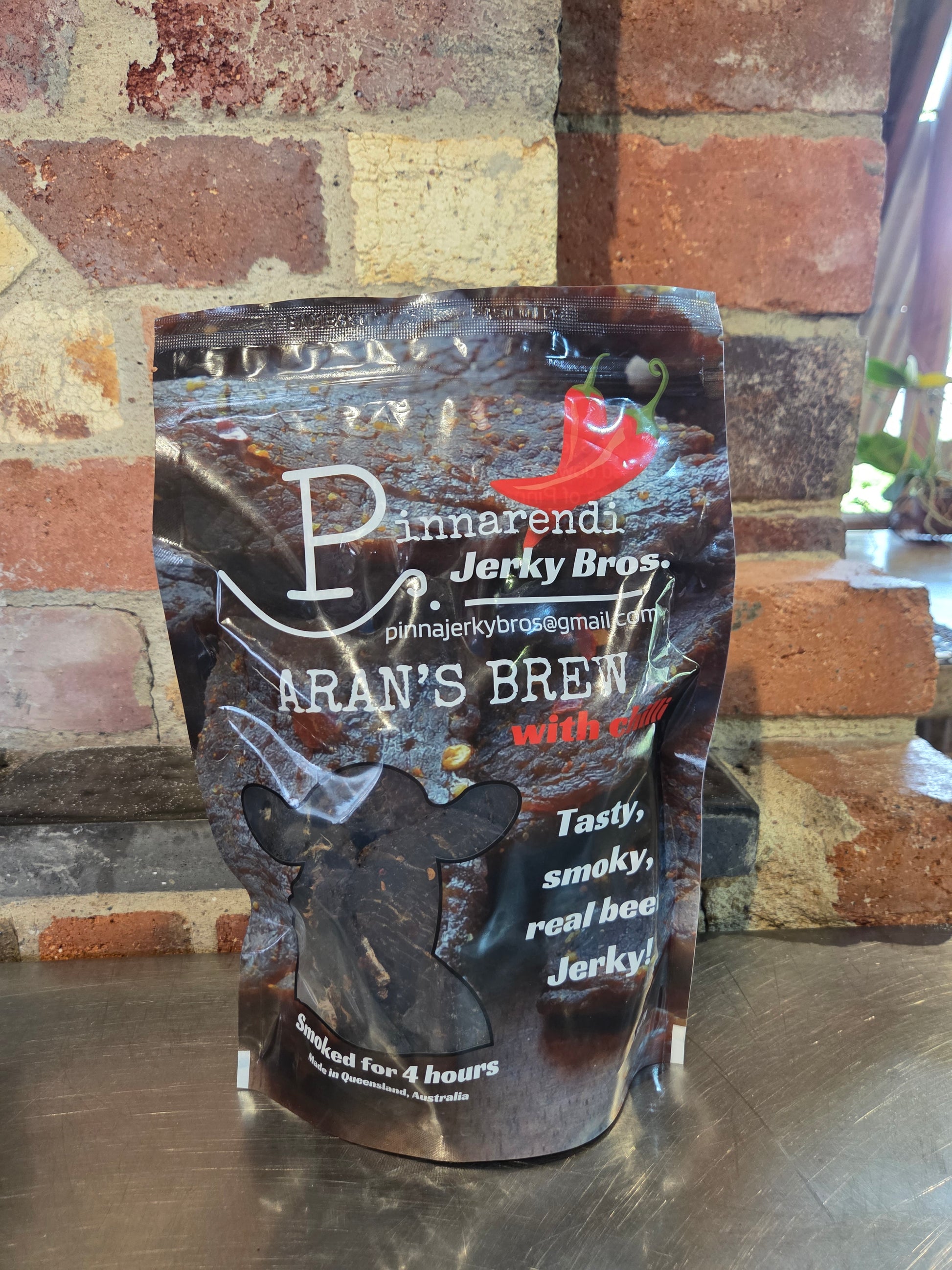 Aran's Brew Beef Jerky - Chilli 500g