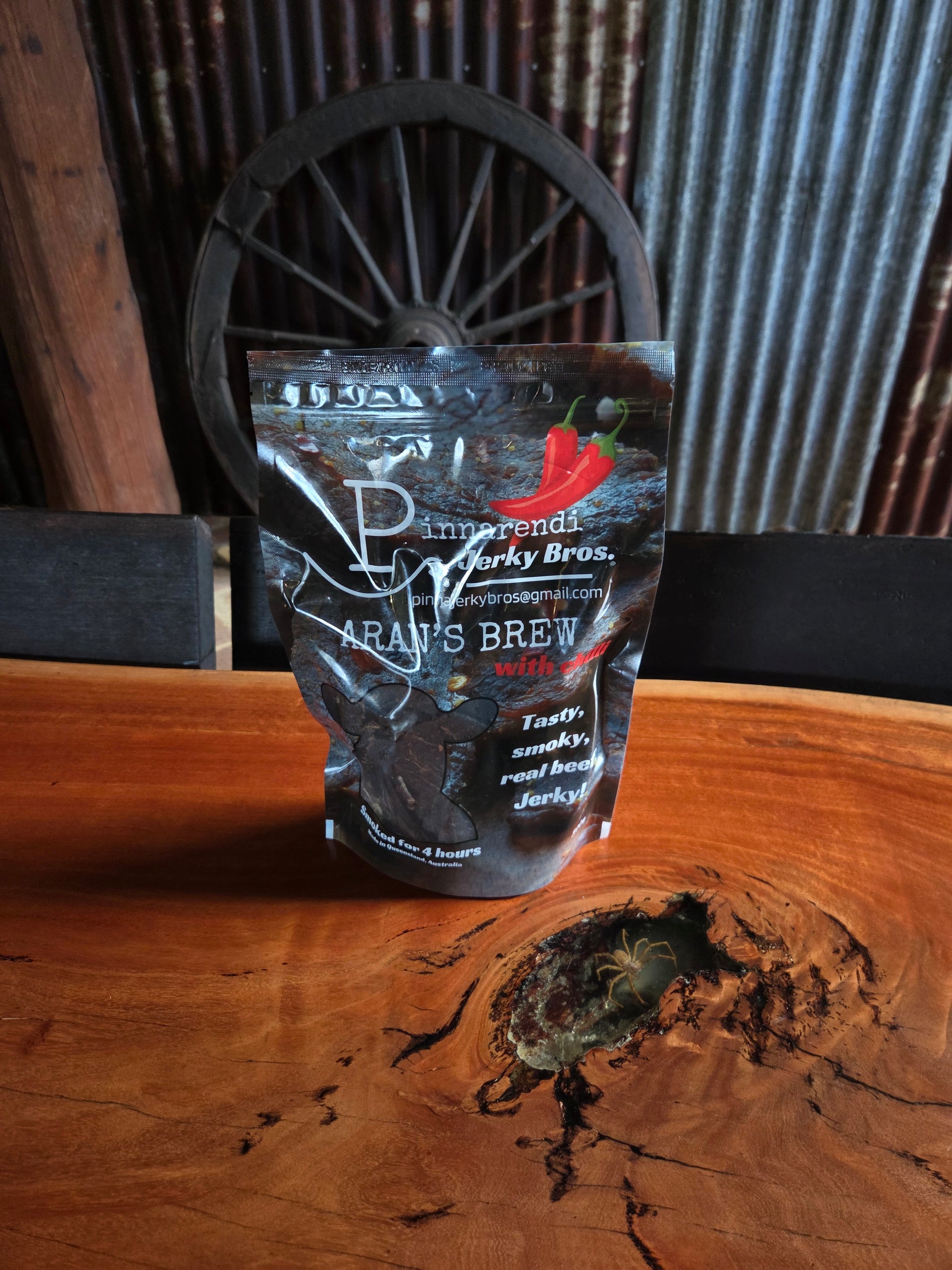 Aran's Brew Beef Jerky - Chilli 500g